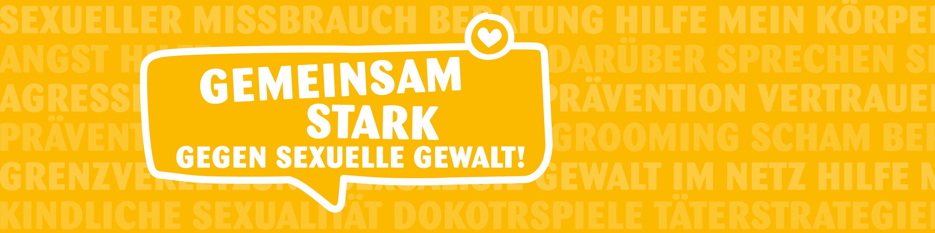 Gemeinsam stark gegen sexuelle Gewalt