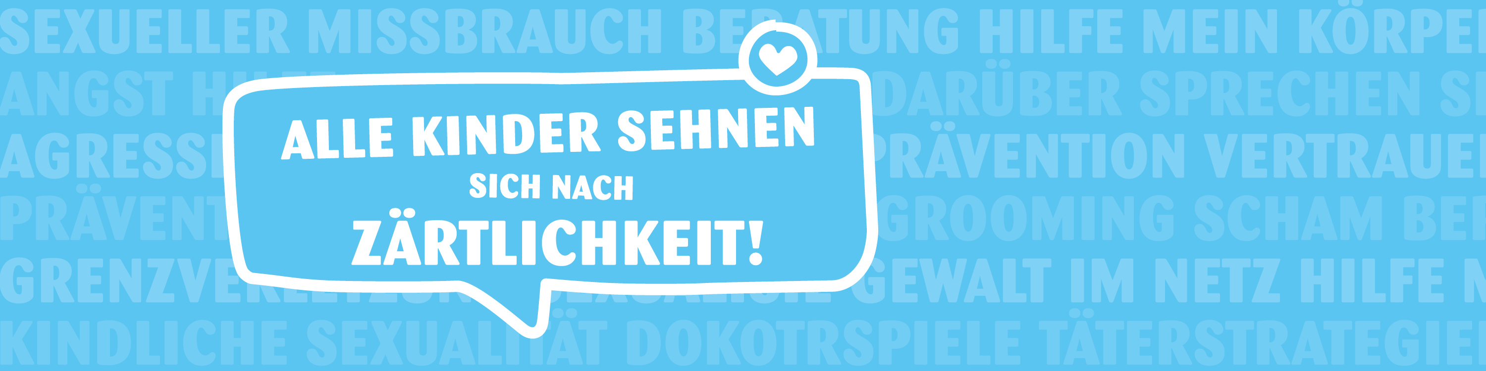 Alle Kinder sehnen sich nach Zärtlichkeit